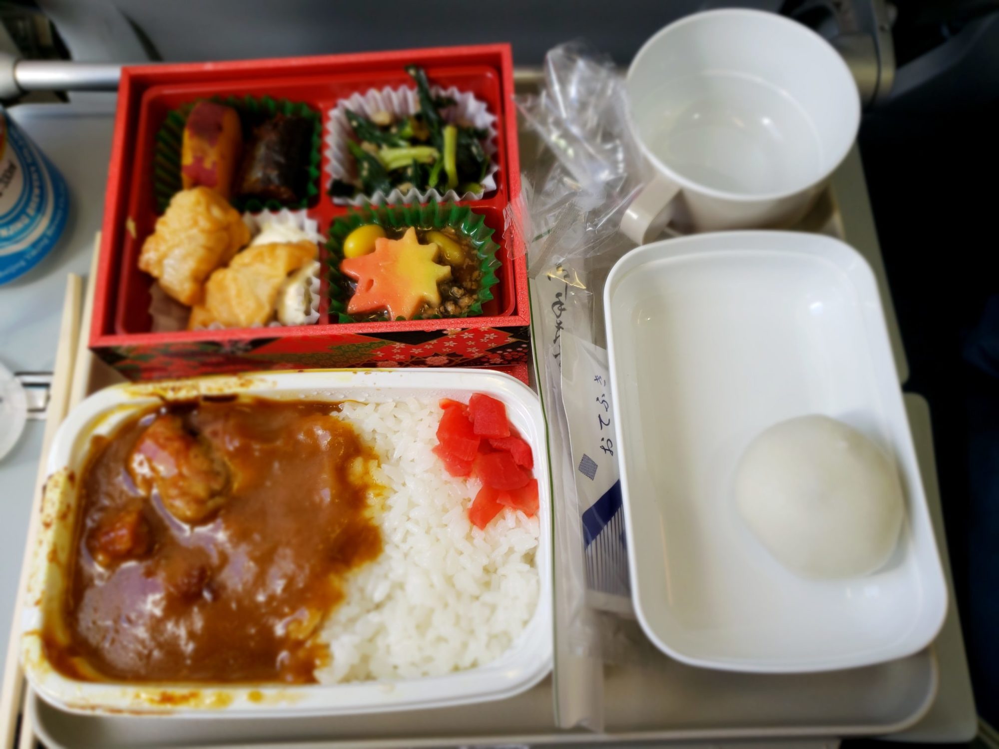中国国際航空の機内食（羽田～北京）
