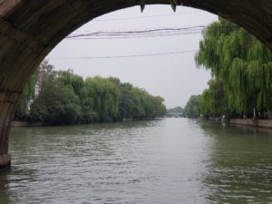 山塘街の運河